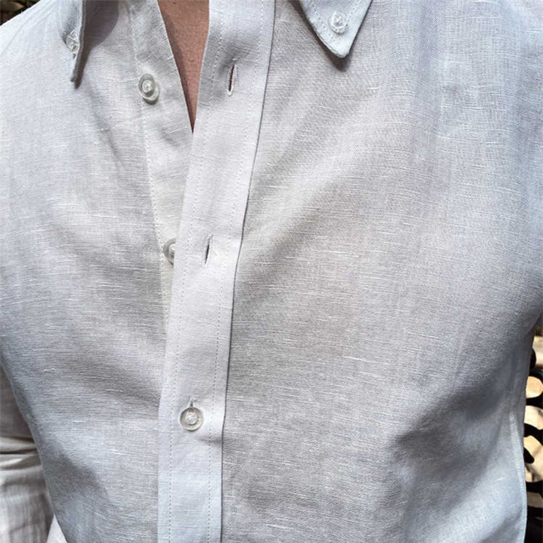 חולצת פשתן יוקרתית אמאלפי