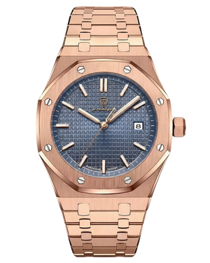 רוז גולד - כחול