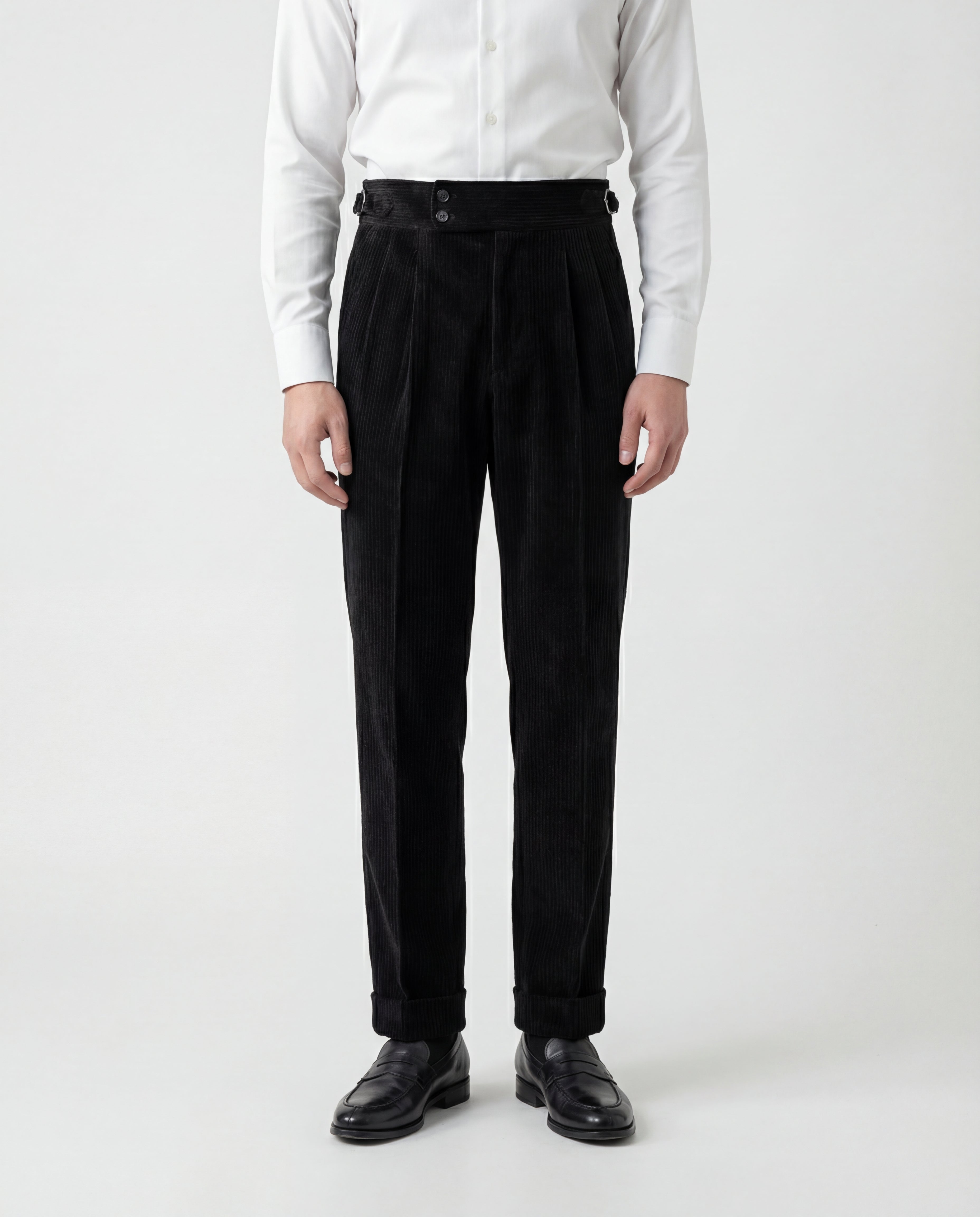 מכנסיים קורדרוי רוולו