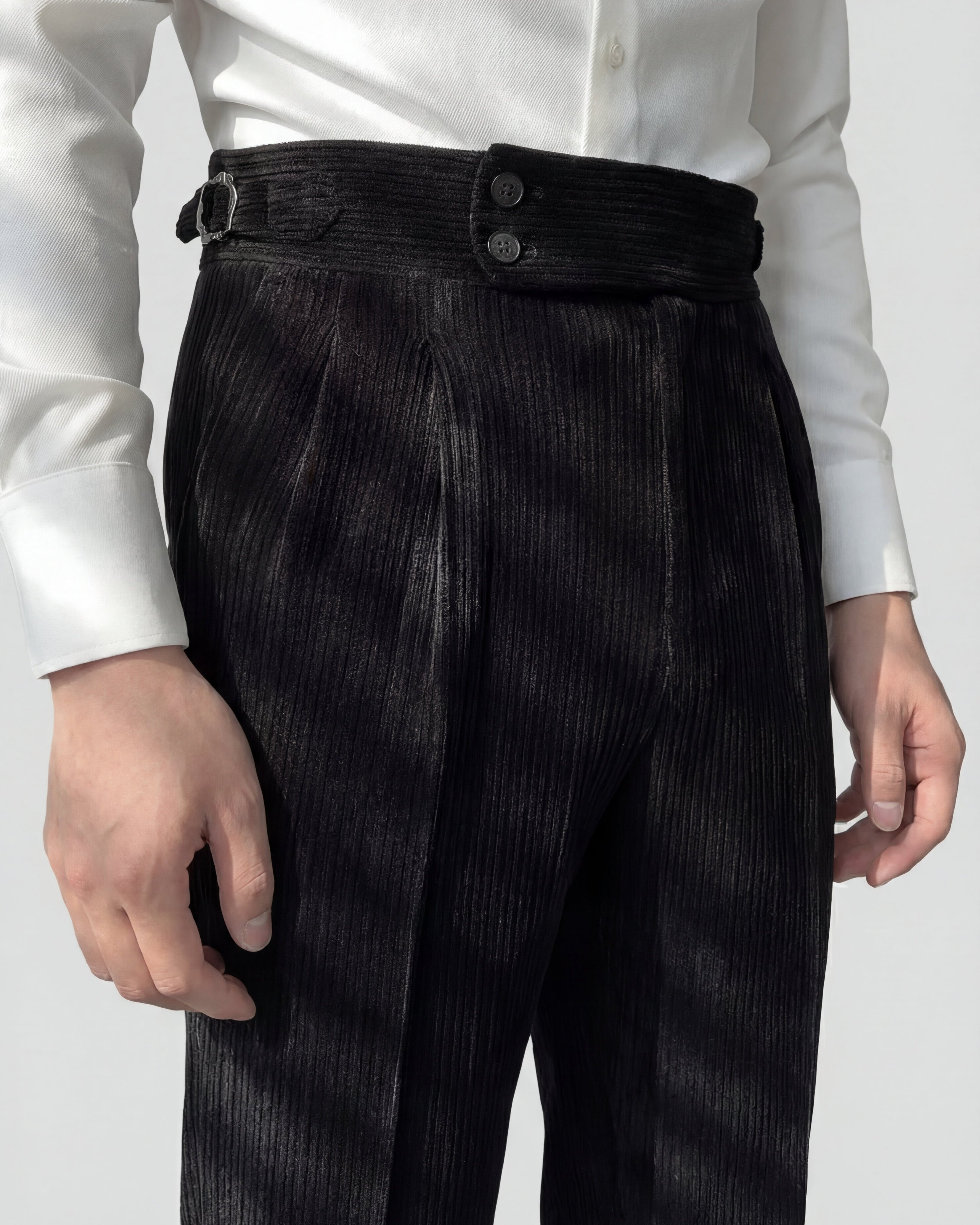 מכנסיים קורדרוי רוולו