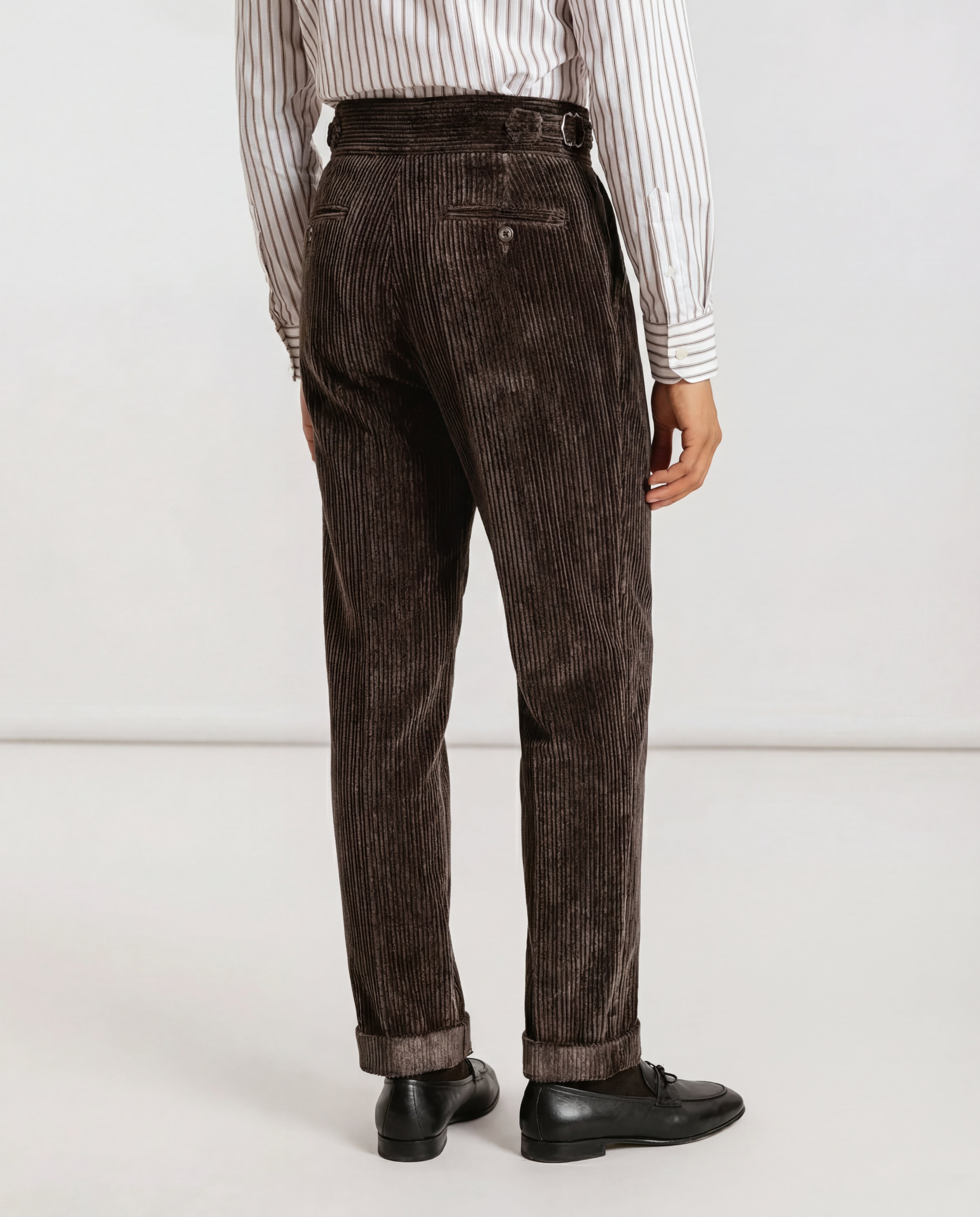 מכנסיים קורדרוי רוולו