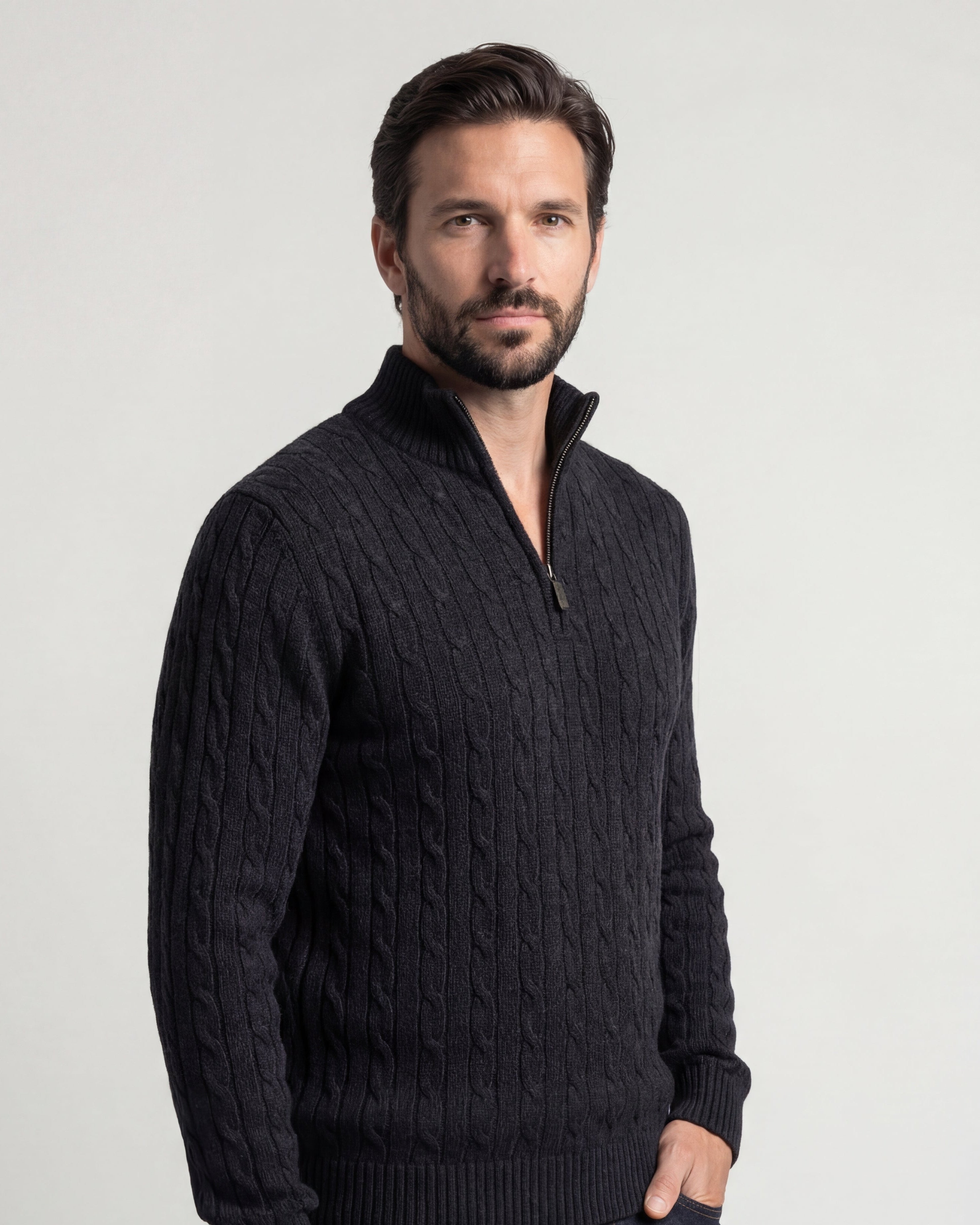 סריג חצי רוכסן פארמה