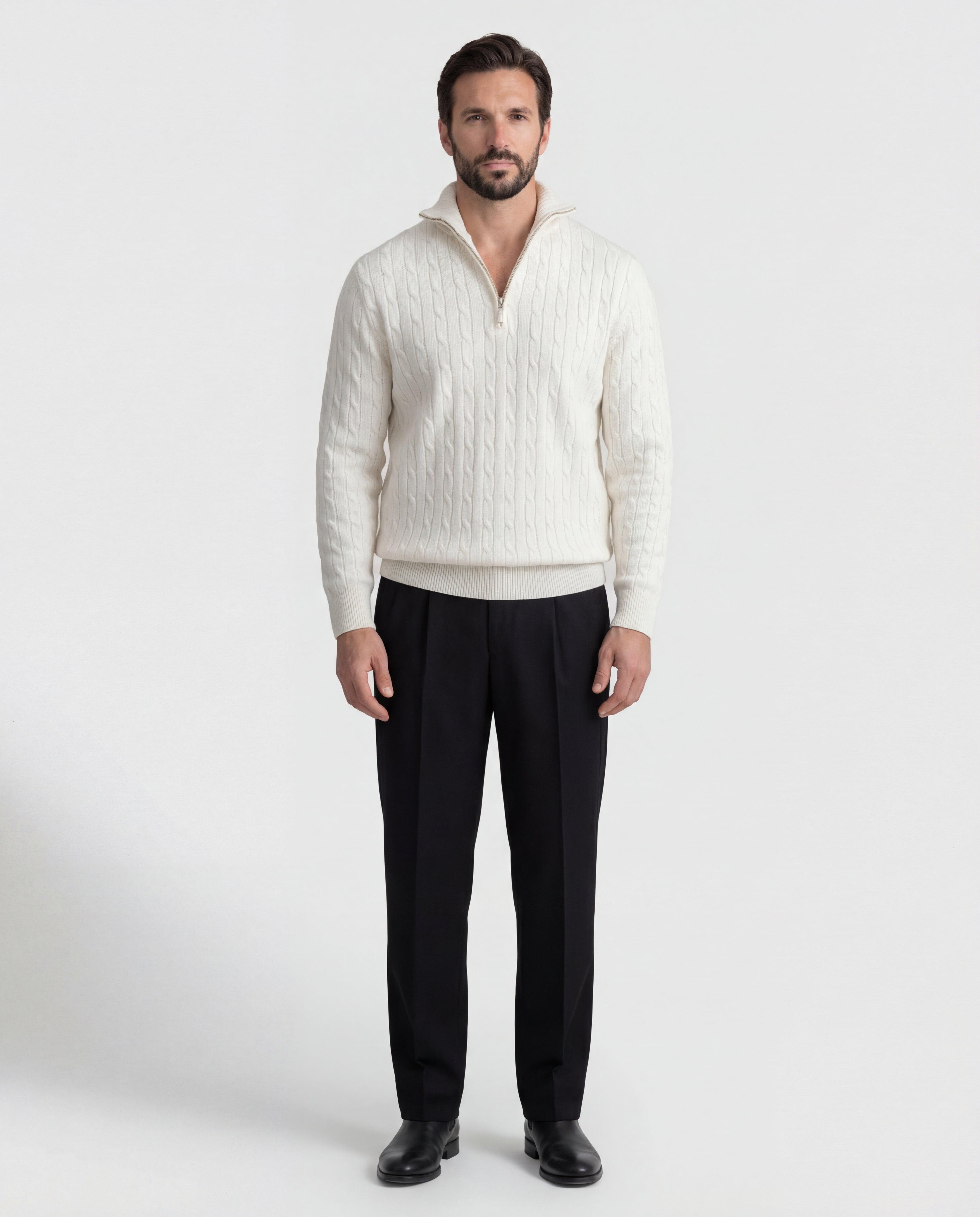 סריג חצי רוכסן פארמה