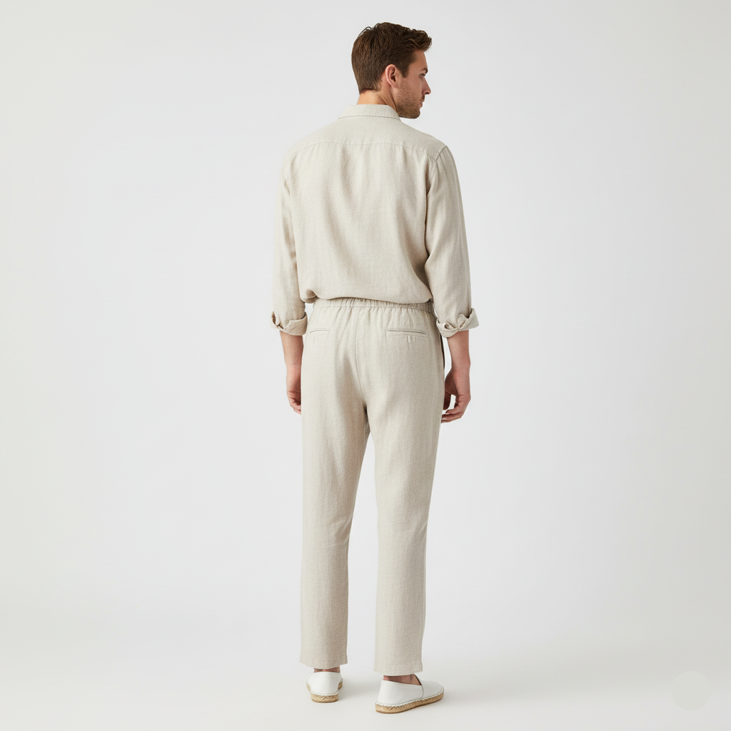 מכנסי פשתן מרקש