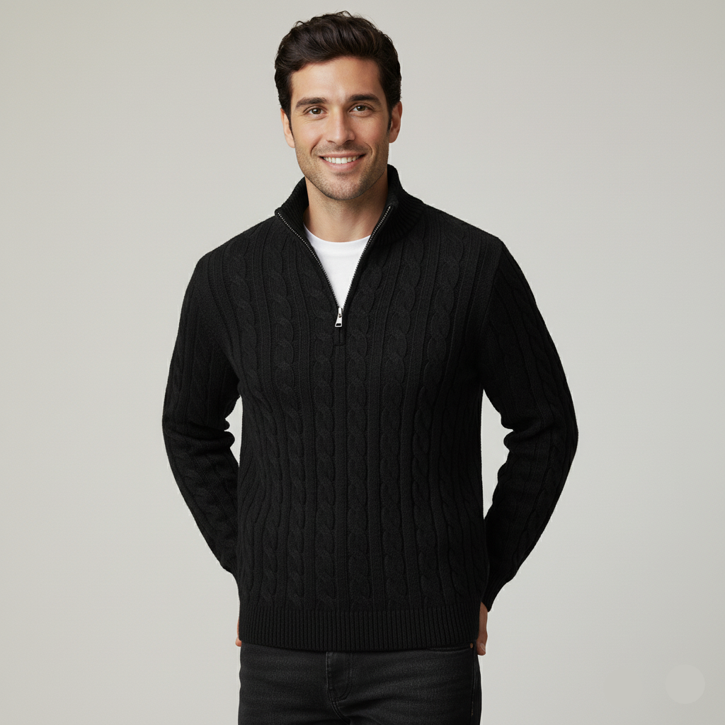 סריג חצי רוכסן פורטופינו