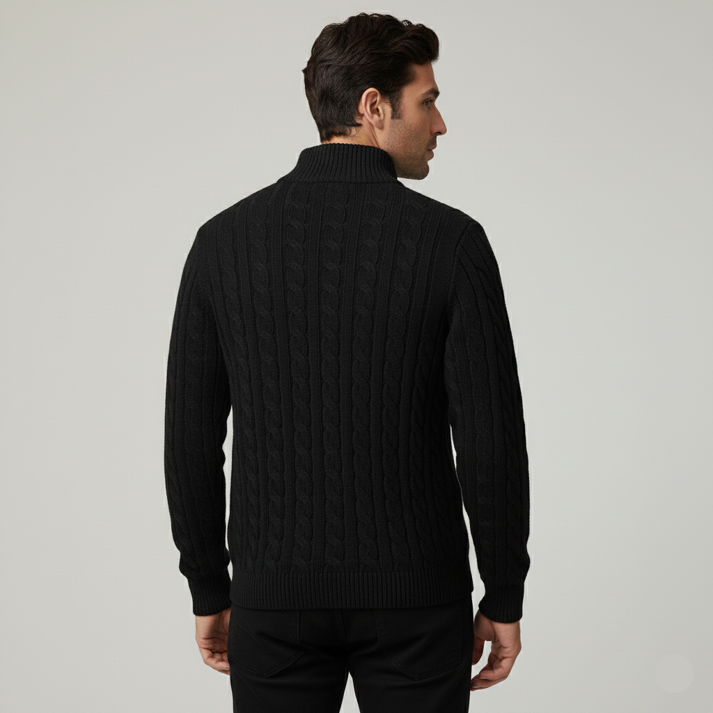 סריג חצי רוכסן פורטופינו