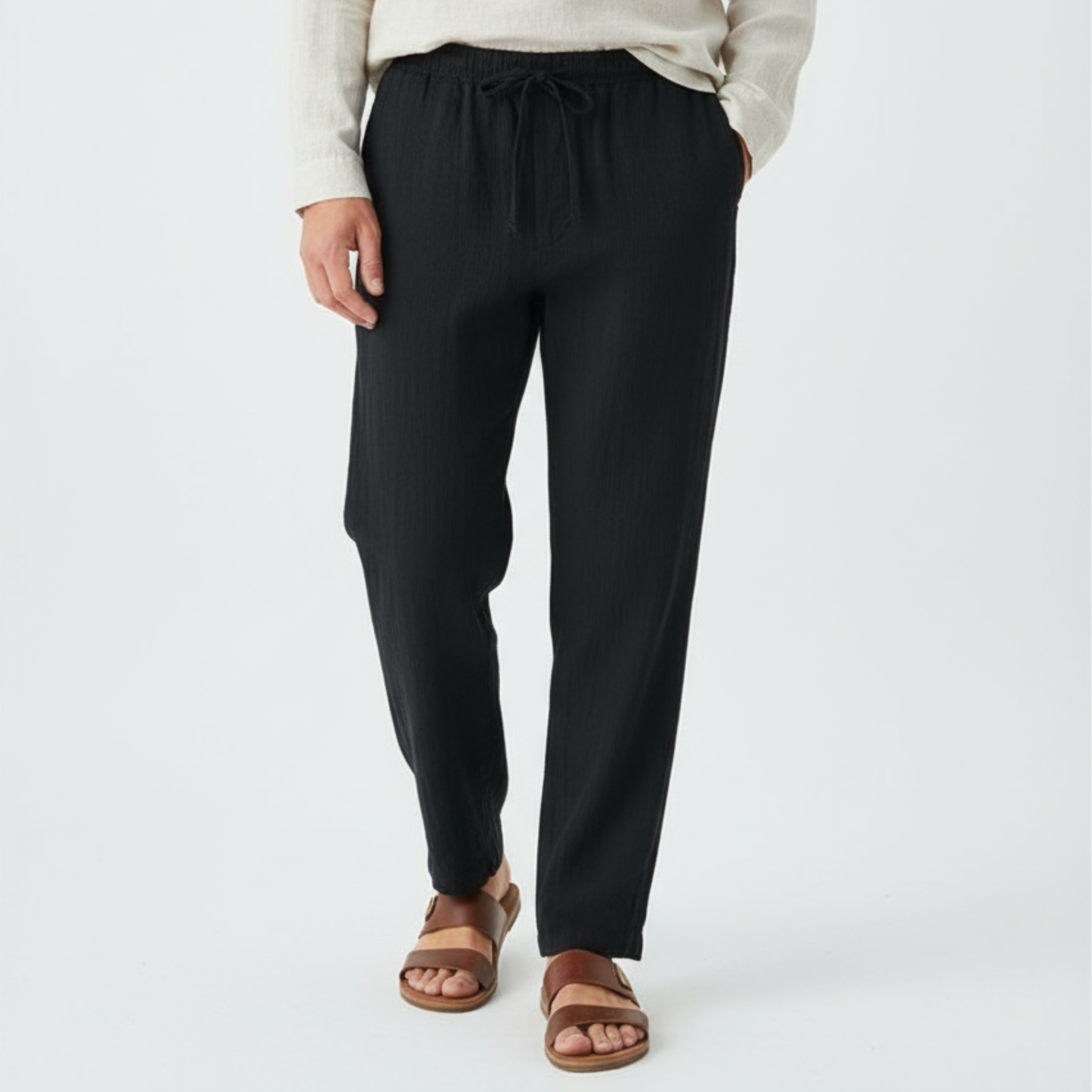 מכנסי פשתן מרקש